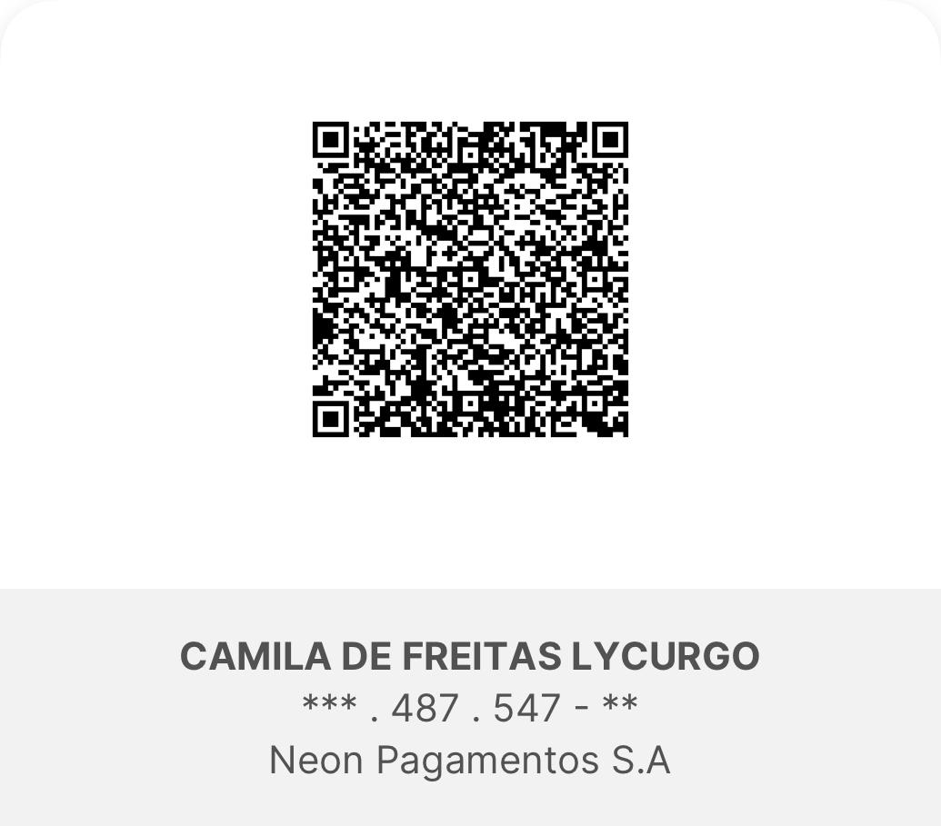 QR Code Pix - profcamilalycurgo@gmail.com